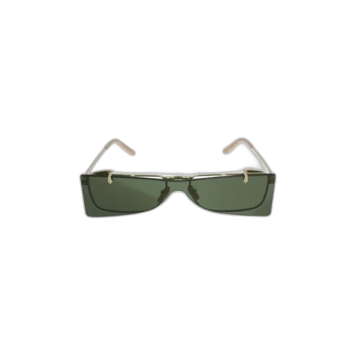 Gucci Rectangular Sunglasses 'Gold'