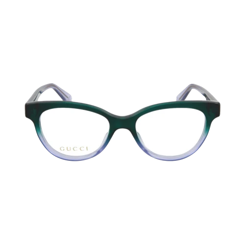 Gucci Cat Eye-Frame Acetate Optical Frames 'Green Green Transparent'