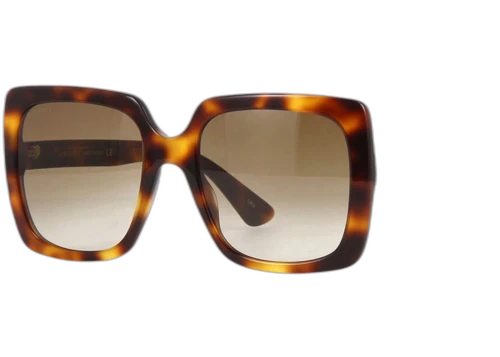 Gucci Square Sunglasses Havana (GG0418S 003)