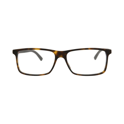 Gucci Square-Frame Acetate Optical Frames 'Havana Brown Transparent'