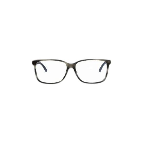 Gucci Square Sunglasses 'Havana/Blue/Transparent'