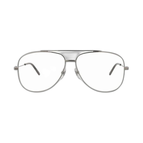Gucci Aviator Optical Glasses 'Ruthenium/Transparent'
