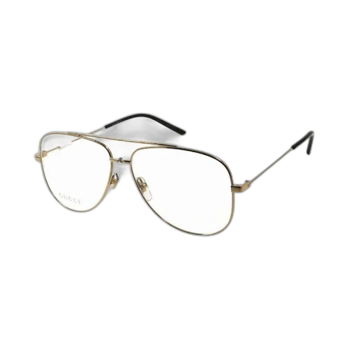Gucci Aviator Optical Glasses 'Gold/Transparent'