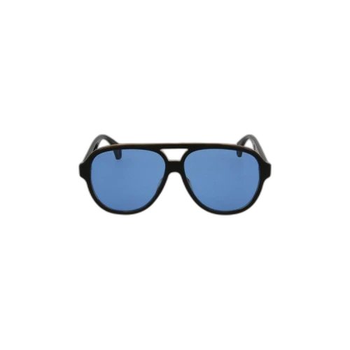 Gucci Aviator Style Acetate Sunglasses 'Black'