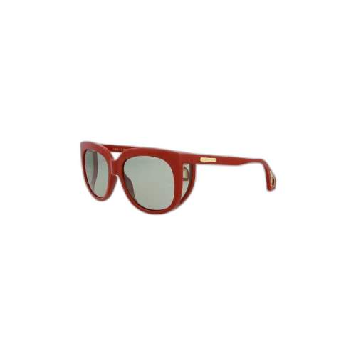 Gucci Square Frame Injection Sunglasses 'Red'