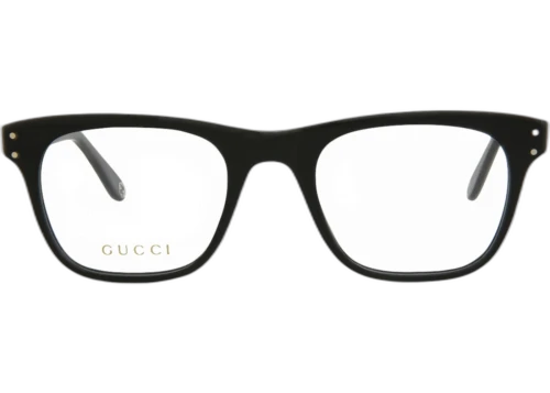 Gucci Square-Frame Acetate Optical Frames Black Black Transparent (GG0476O-30006448-006)