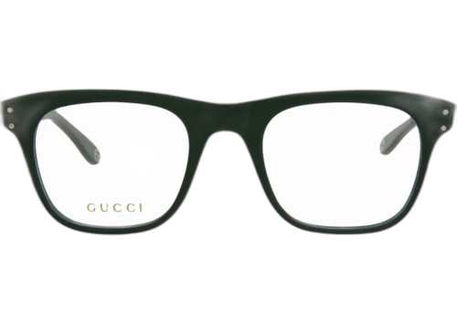 Gucci Square-Frame Acetate Optical Frames Green Green Transparent (GG0476O-30006448-009)