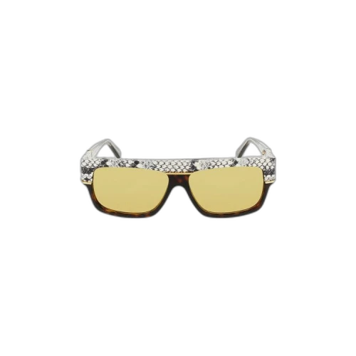 Gucci Square Frame Sunglasses 'Brown'