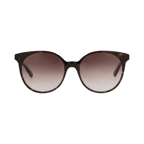Gucci Round-Frame Acetate Sunglasses 'Havana Havana Brown'