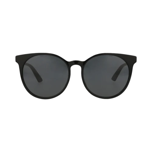 Gucci Sunglasses Round-Frame Acetate Black Black Grey (GG0488SA-30006468-001)