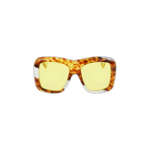 Gucci Square Frame Sunglasses 'Multicolor'