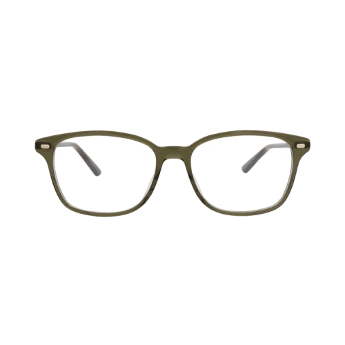 Gucci Square-Frame Acetate Optical Frames 'Green Gold Transparent'