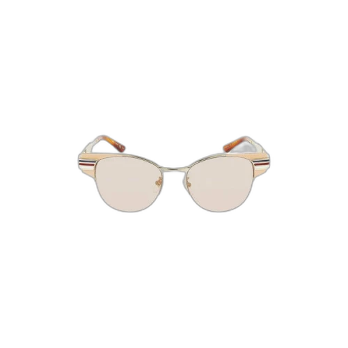 Gucci Round Frame Sunglasses 'Pink'