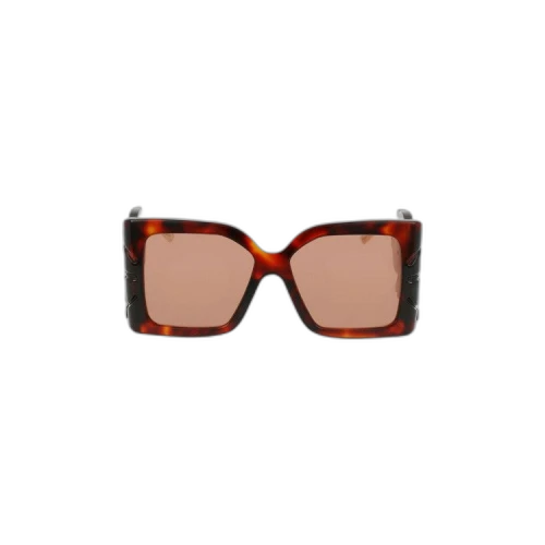 Gucci Square Frame Sunglasses 'Red'