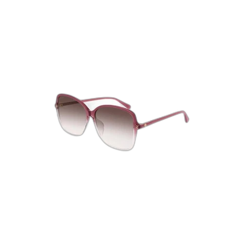 Gucci Square Frame Acetate Sunglasses 'Red'
