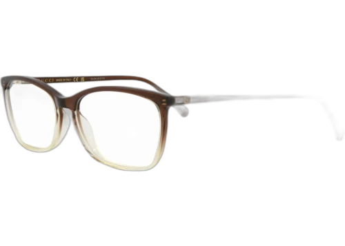 Gucci Square Eyeglasses Brown/Brown (GG0548O-30008221-007)