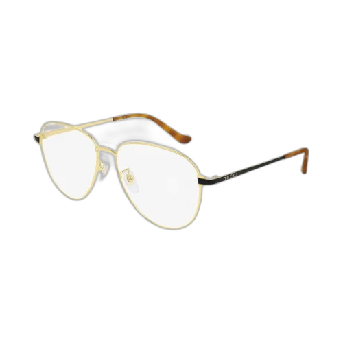 Gucci Aviator Eyeglasses 'Gold/Black'