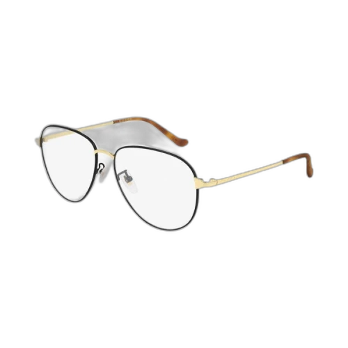 Gucci Aviator Eyeglasses 'Black/Gold'