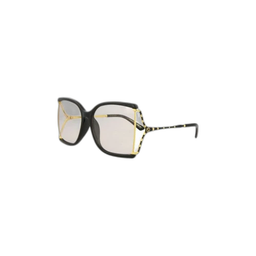Gucci Square Frame Injection Sunglasses 'Black'