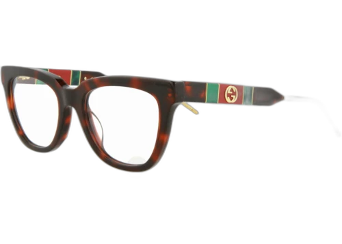 Gucci Cat Eye Eyeglasses Havana/Havana/Transparent (GG0601O-30008108-002)