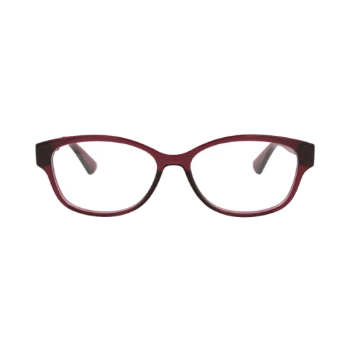 Gucci Square-Frame Injection Optical Frames 'Burgundy Burgundy Transparent'