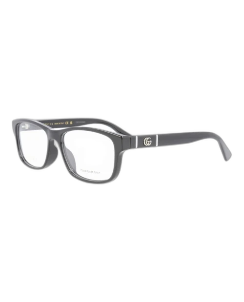 Gucci Square Eyeglasses Black/Black/Transparent (GG0640OA-30008600-001)