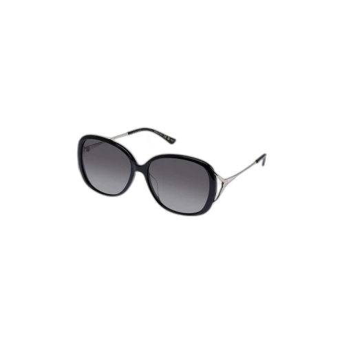 Gucci Round Sunglasses 'Black/Gold/Grey'