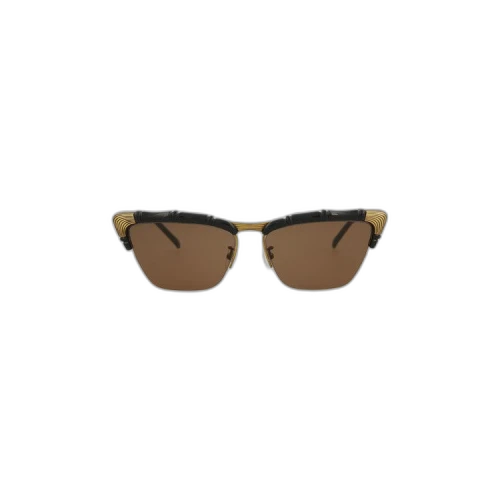 Gucci Cat Eye Sunglasses 'Black/Brown'