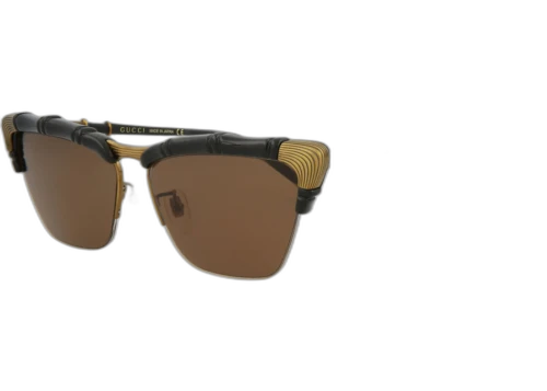 Gucci Cat Eye Sunglasses Black/Black/Brown (GG0660S-30008580-001)