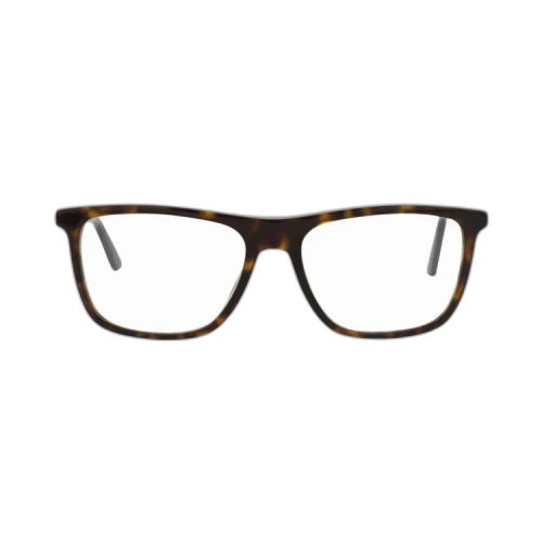 Gucci Square Optical Glasses 'Havana/Gold/Transparent'