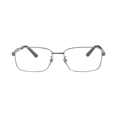 Gucci Square Eyeglasses 'Ruthenium/Blue'