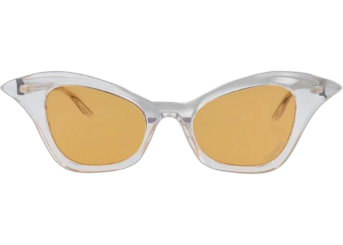 Gucci Cat Eye-Frame Acetate Sunglasses Crystal Crystal Orange (GG0707S-30008737-004)