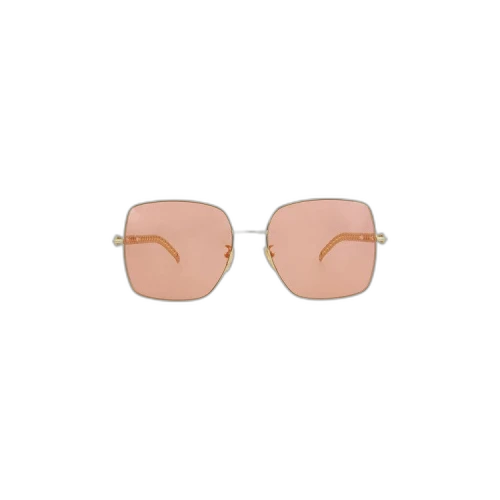 Gucci Square Sunglasses Gold/Orange (GG0724S-30008881-005)