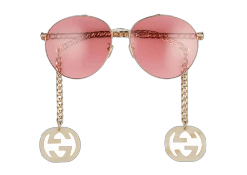 Gucci Aviator Sunglasses Gold (GG0725S-003-61)