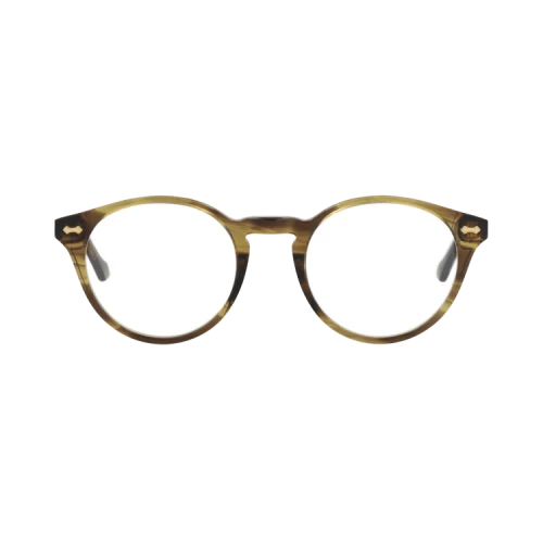 Gucci Round-Frame Acetate Optical Frames 'Havana Havana Transparent'