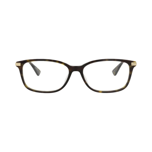 Gucci Square-Frame Acetate Optical Frames 'Havana Gold Transparent'