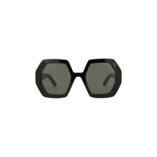 Gucci Geometric Sunglasses 'Black/Grey'