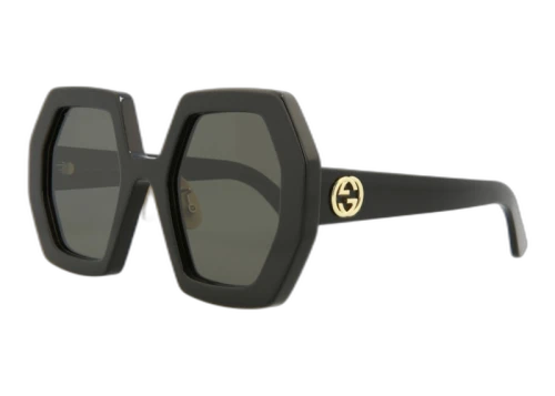 Gucci Square Sunglasses Black/Grey (GG0772S-30008963-004)