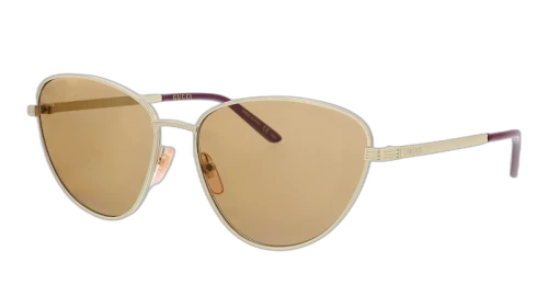 Gucci Cateye Sunglasses Gold/Yellow (GG0803S-002)