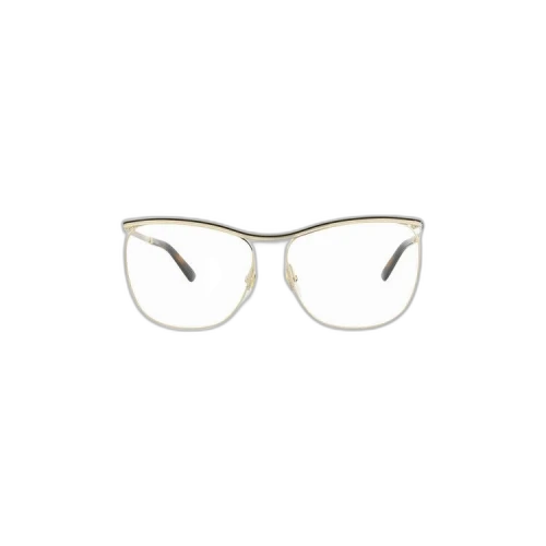 Gucci Round Sunglasses 'Gold/Transparent'