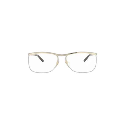 Gucci Square Sunglasses 'Gold/Transparent'
