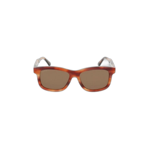 Gucci Square Frame Sunglasses 'Brown'