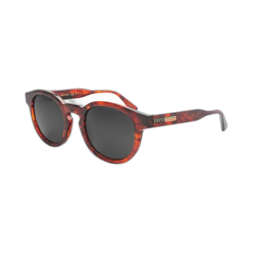 Gucci Round Sunglasses 'Havana/Grey'