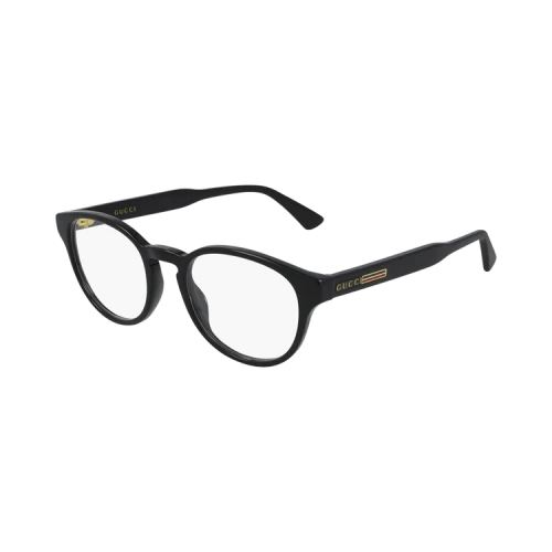 Gucci Round Optical Glasses 'Black/Transparent'