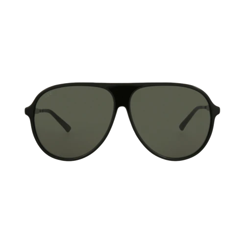 Gucci Sunglasses Aviator-Style Acetate Black Ruthenium Grey (GG0829SA-30009522-001)