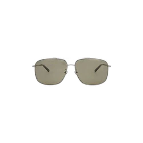 Gucci Aviator Sunglasses 'Metallic Silver'