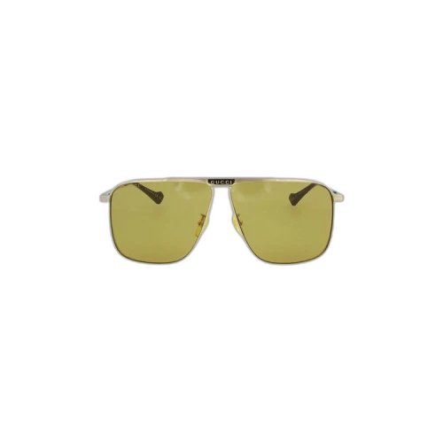 Gucci Aviator Sunglasses 'Metallic Gold'