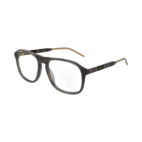 Gucci Round Eyeglasses 'Havana/Transparent'