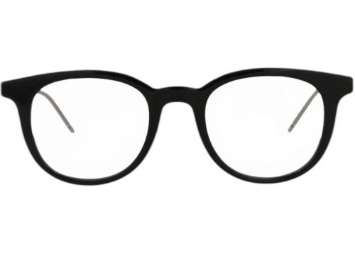 Gucci Round-Frame Acetate Optical Frames Black Black Transparent (GG0845O-30009531-004)