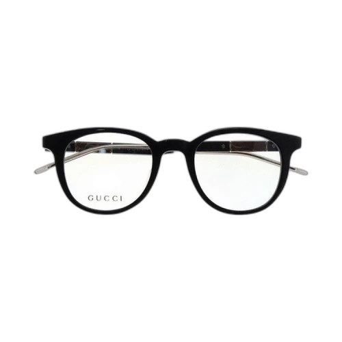 Gucci Round Eyeglasses 'Black/Transparent'